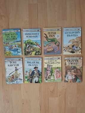 Ladybird Children's Classics Set Of 8 Abridged Stories Hardcover